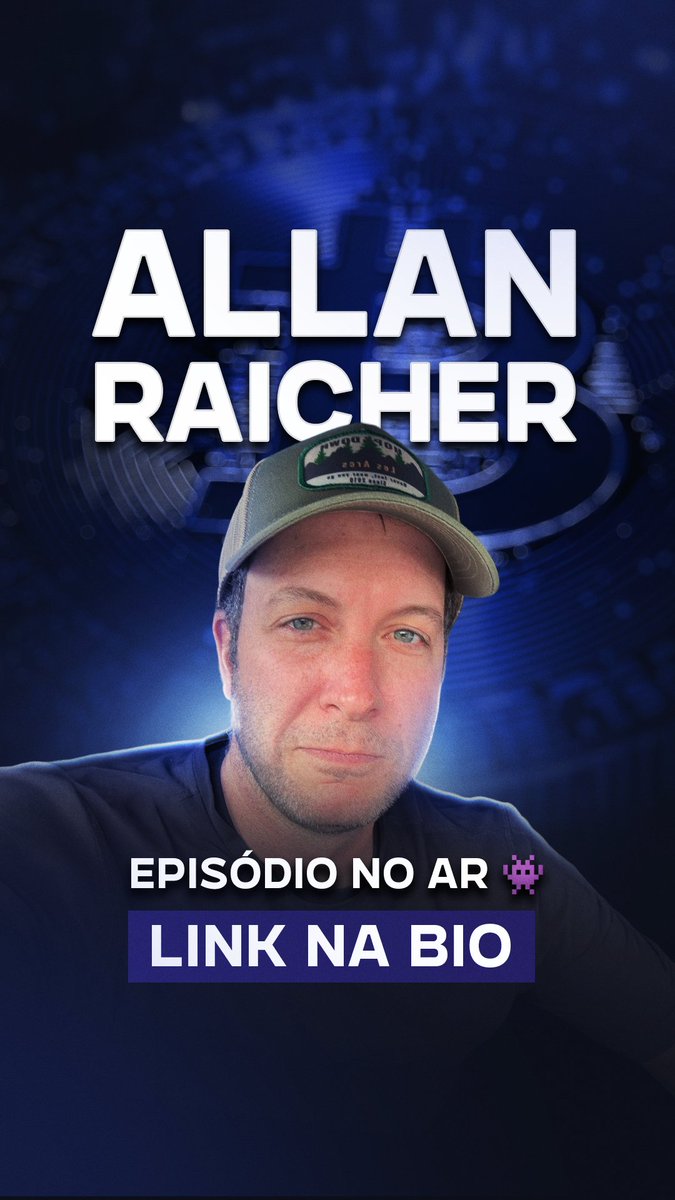 CriptoVerso (@podcriptoverso) on Twitter photo 🎙️ #Criptoverso 049 já está no ar! 🚀
Recebemos o <a href="/allanraicher/">Raicher</a> um dos fundadores do <a href="/bitcoinheiros/">bitcoinheiros</a>, trader profissional, defensor da filosofia objetivista e claro, maximalista #Bitcoin.
💡 Não perca esses insights valiosos!
Link na bio! 👉 <a href="/podcriptoverso/">CriptoVerso</a> 🎙️ #Criptoverso 049 já está no ar! 🚀
Recebemos o <a href="/allanraicher/">Raicher</a> um dos fundadores do <a href="/bitcoinheiros/">bitcoinheiros</a>, trader profissional, defensor da filosofia objetivista e claro, maximalista #Bitcoin.
💡 Não perca esses insights valiosos!
Link na bio! 👉 <a href="/podcriptoverso/">CriptoVerso</a>
