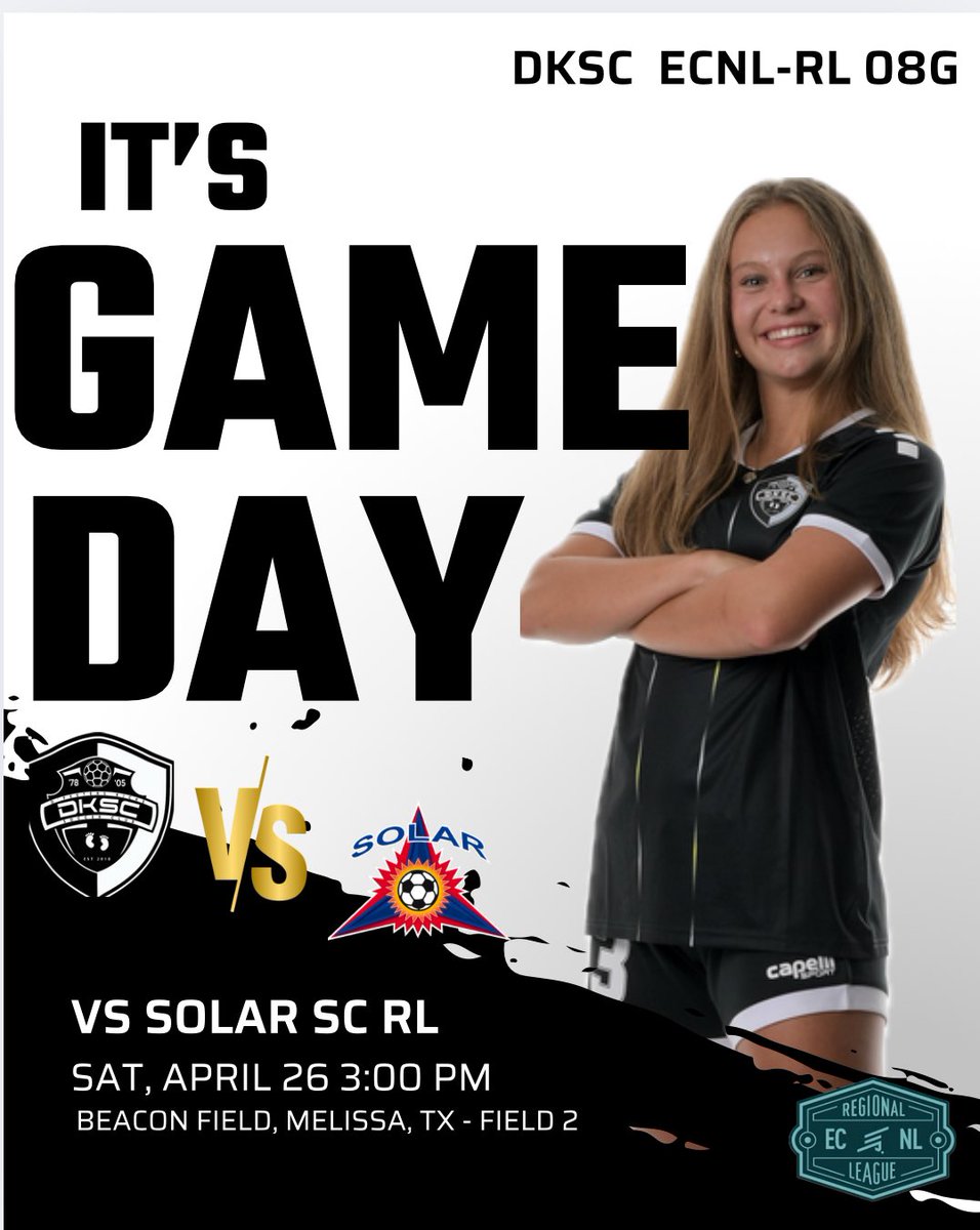 DKSC ECNL-RL 08G Vielma (@dksc08rl) on Twitter photo Less than 2️⃣4️⃣ hours away from GAME DAY! Good luck tomorrow girls. <a href="/JayV1221/">Jay Vielma</a> <a href="/DKSC_official/">D'Feeters Kicks Soccer Club</a> <a href="/ECNLgirls/">ECNL Girls</a> <a href="/ImYouthSoccer/">ECNL/GA/Recruiting/College Soccer</a> <a href="/ImCollegeSoccer/">College Soccer Truth ™</a> <a href="/PrepSoccerTX/">Prep Soccer Texas</a> <a href="/TheSoccerWire/">SoccerWire</a> Less than 2️⃣4️⃣ hours away from GAME DAY! Good luck tomorrow girls. <a href="/JayV1221/">Jay Vielma</a> <a href="/DKSC_official/">D'Feeters Kicks Soccer Club</a> <a href="/ECNLgirls/">ECNL Girls</a> <a href="/ImYouthSoccer/">ECNL/GA/Recruiting/College Soccer</a> <a href="/ImCollegeSoccer/">College Soccer Truth ™</a> <a href="/PrepSoccerTX/">Prep Soccer Texas</a> <a href="/TheSoccerWire/">SoccerWire</a>