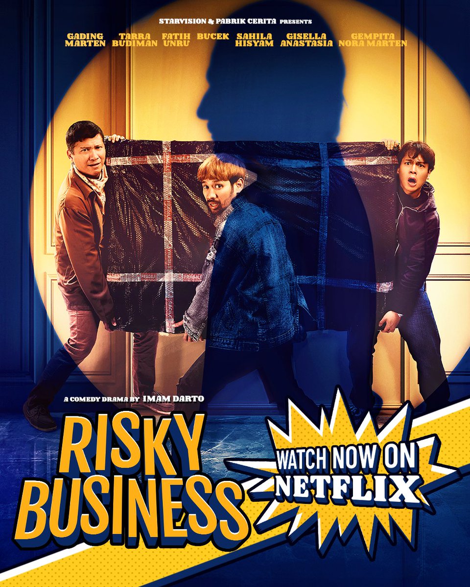 Bukan suaminya Mahalini ya, ini mah beda Risky-nya.. Buruan ke Netflix kata gua sihhh!