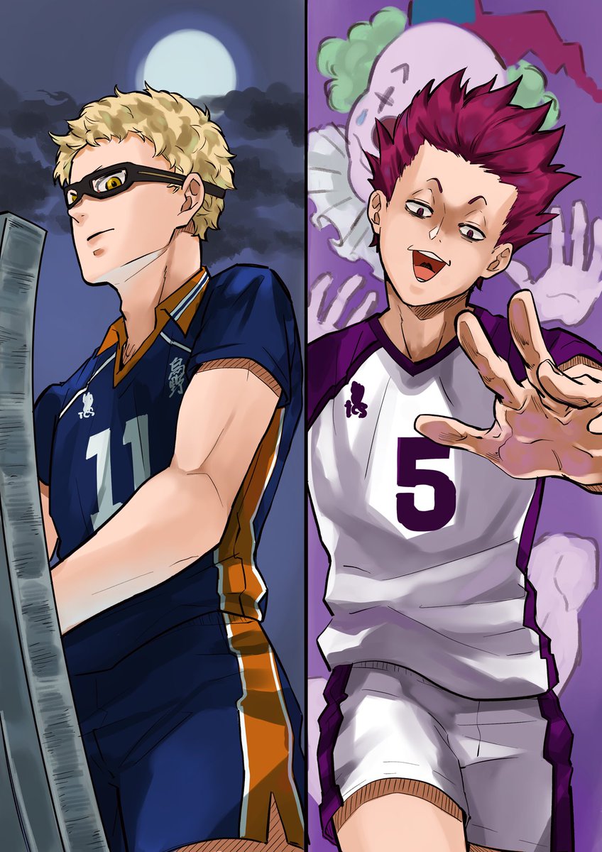 uu2_db's tweet image. ネチネチブロックvsゲスブロック
#ハイキュー好きな人と繋がりたい 
#月島蛍　#天童覚