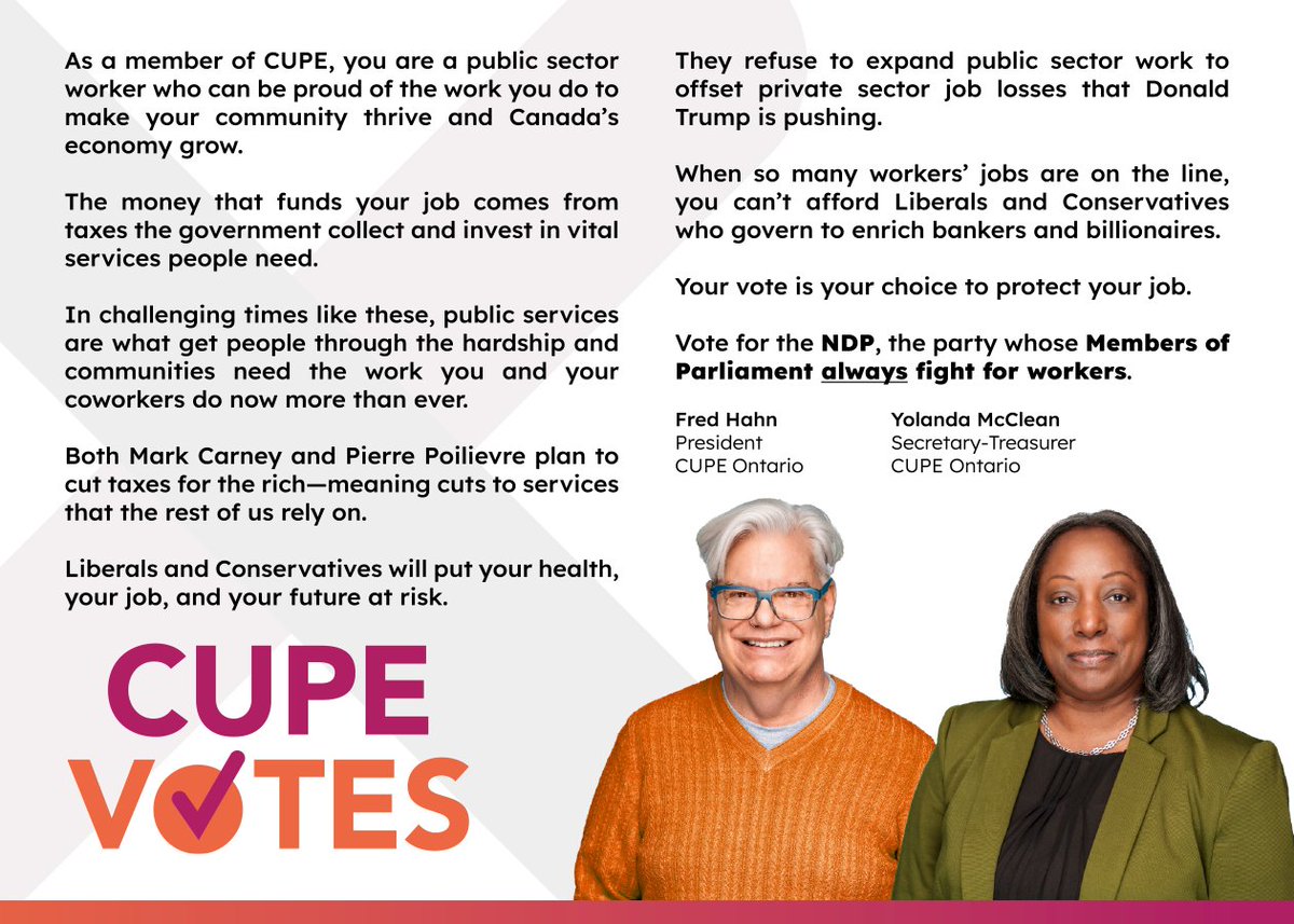 CUPEOntario's tweet photo. @CUPEOntario proudly endorses Joy Wakefield, @NDP candidate in Thunder Bay—Superior North!

https://t.co/SKwL6Ilqsp

https://t.co/BrUYxUoDxg

https://t.co/bdSezgWvH4

#Canada #NDP #elxn45 #election2025 #cdnpoli https://t.co/xcCAjuDFPo
