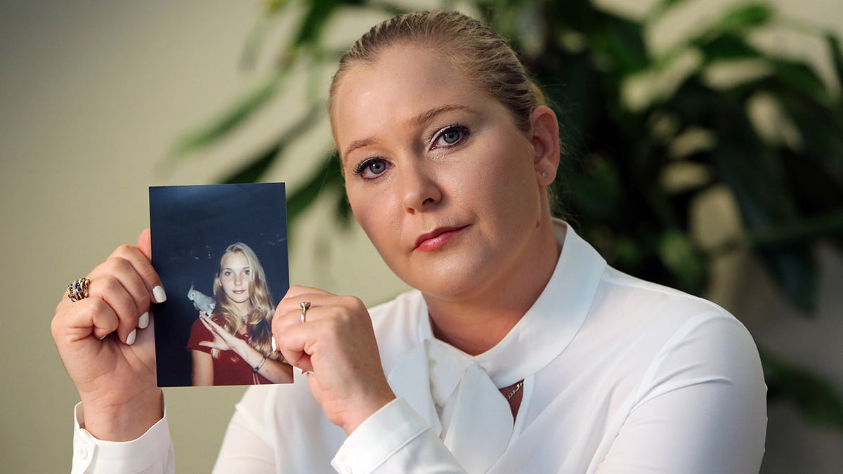 disclosetv's tweet image. JUST IN - Virginia Giuffre, a prominent Jeffrey Epstein abuse survivor, "dies by suicide." — NBC