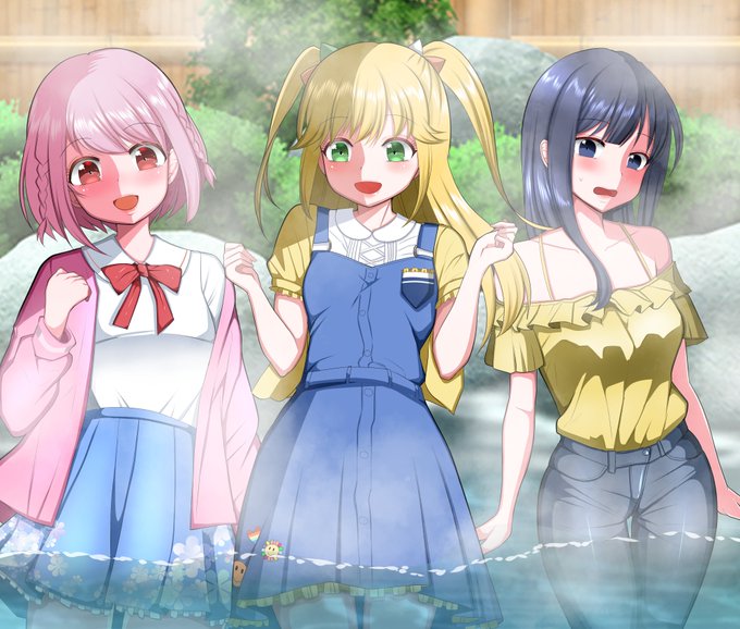 #風呂の日
お風呂はちゃんと脱衣所で脱ぎましょう 