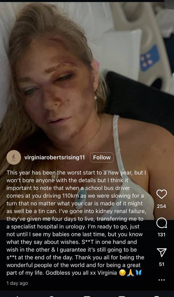 MJTruthUltra's tweet photo. Oh no…

BREAKING: Jeffrey Epstein accuser Virginia Giuffre has died by suicide, her family says (Per NBC)

She posted this on March 31