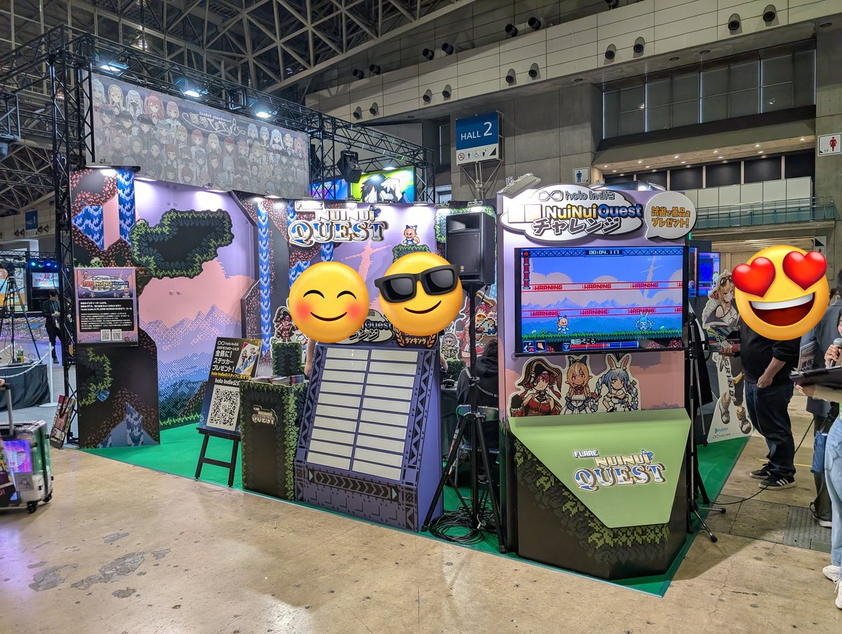 #ニコニコ超会議2025 開幕いたしました！

開幕と同時にRTA挑戦者の方が来てくださっています✨