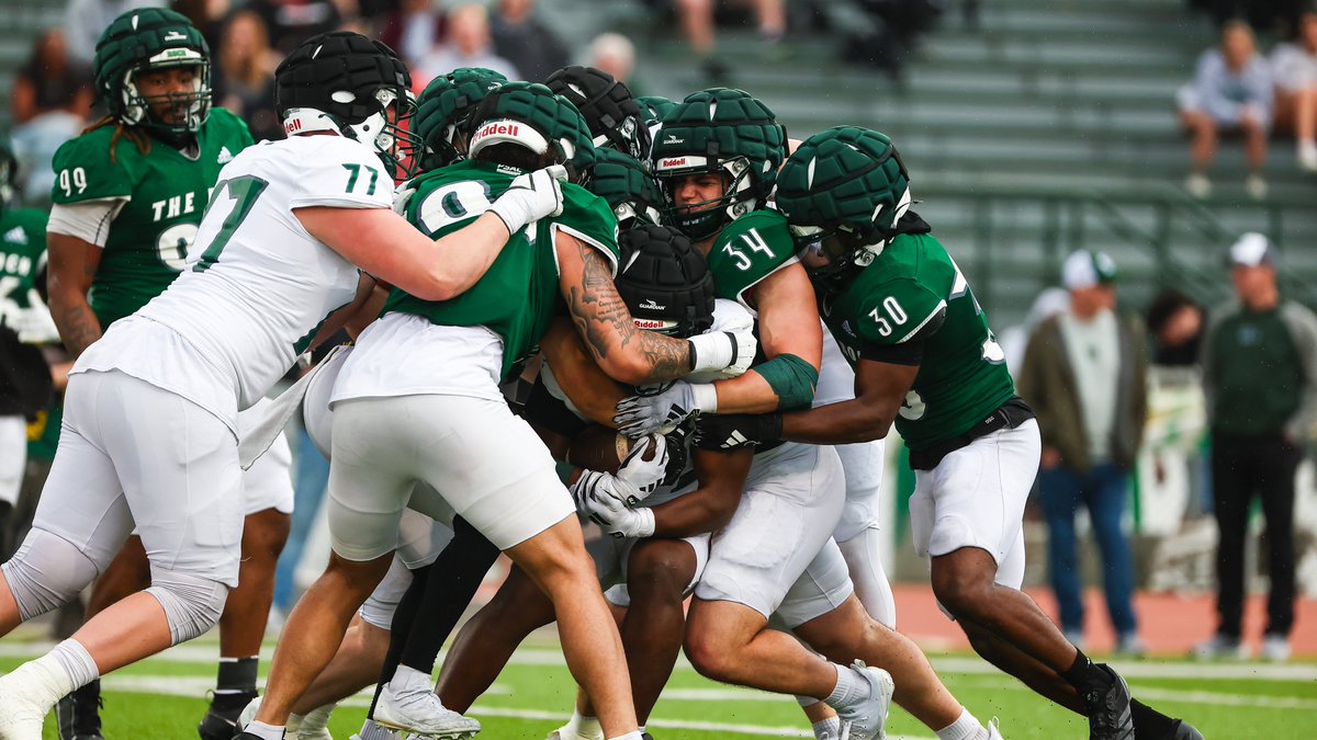 FB: The defense scored three touchdowns and jumped out to an early lead on the way to a 48-21 win in the annual Slippery Rock Football Green vs. White Spring Game Friday night. Recap, stats and photos 👇

Recap🔗: tinyurl.com/29k56cya