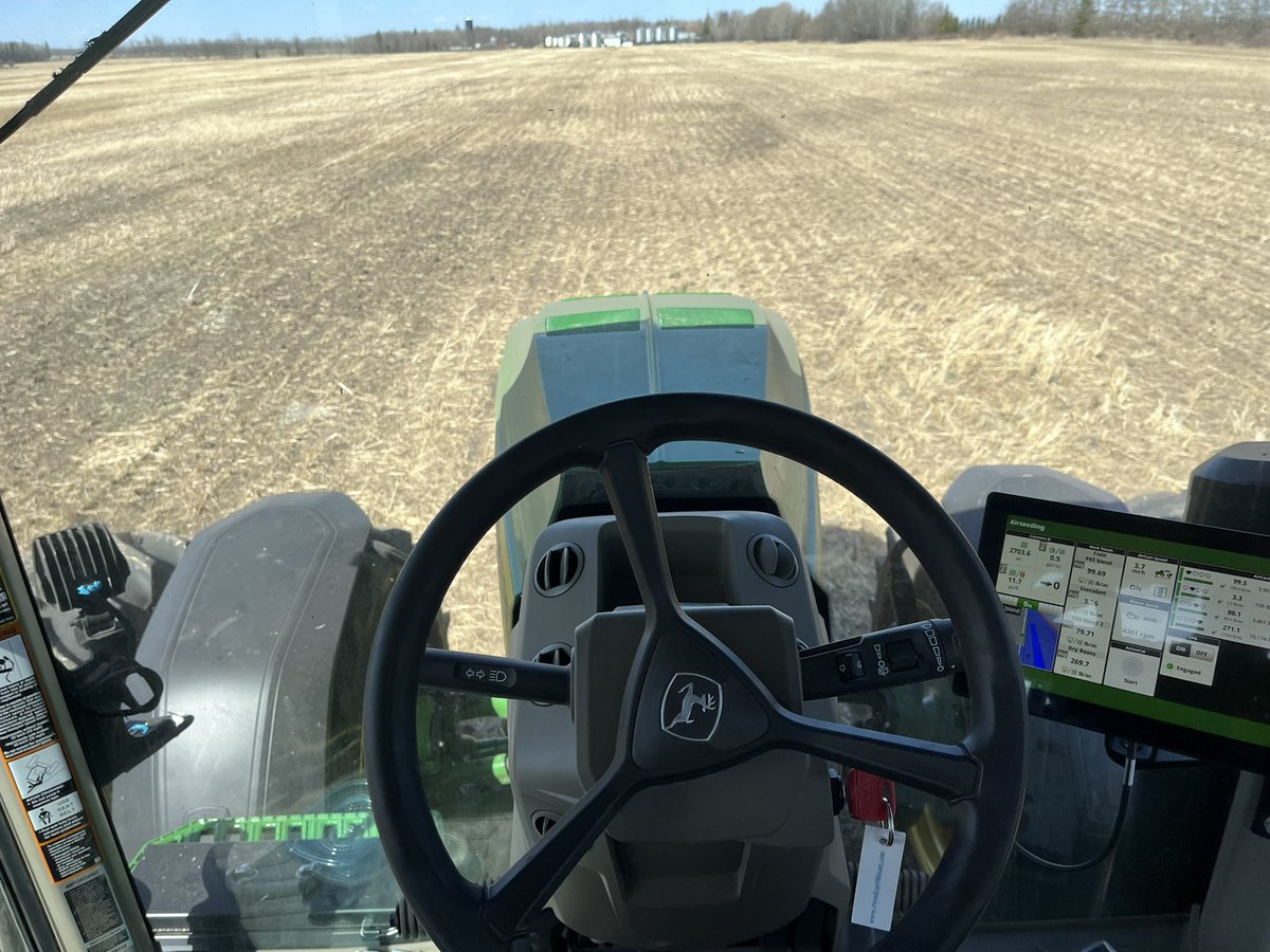 Shane Strydhorst 🧢 (@sstrydhorst) on Twitter photo Soft start to #plant25😊, seeding some fababeans on the Home quarter.
Ideal soil conditions for this long-season crop to get off to a good start👍🏻.
Stay safe out there everyone!
<a href="/AlbertaPulse/">AB Pulse Growers</a> <a href="/pulsecanada/">Pulse Canada</a> Soft start to #plant25😊, seeding some fababeans on the Home quarter.
Ideal soil conditions for this long-season crop to get off to a good start👍🏻.
Stay safe out there everyone!
<a href="/AlbertaPulse/">AB Pulse Growers</a> <a href="/pulsecanada/">Pulse Canada</a>