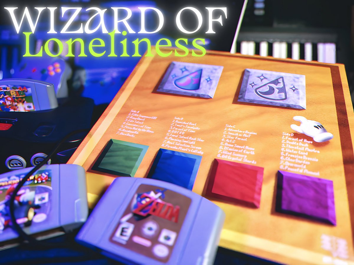 Wiz brought me back to life for the 10th anniversary and new art 😱🎇🙀halcyontapes.bandcamp.com/album/cart-fai…