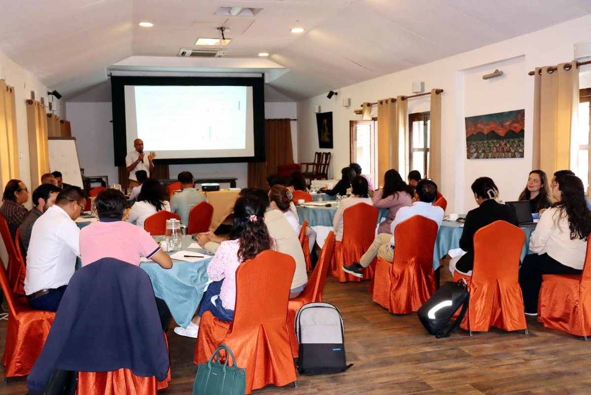 dinpou's tweet photo. The multi-stakeholder discussion on “Barriers to localising climate finance in Nepal” went super well. Thanks to the panellists and participants. https://t.co/WvBPJVJw4N