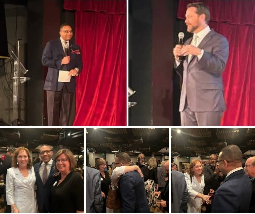 It's called a full circle moment! I was honored to stand with Jason Carter and Judge Gino Brogdon while hosting the 2025 Annual Igniting Change event, a Gideon's Promise fundraiser. Attorneys and law firms from all across the Metro came together to support Gideon's Promise, a