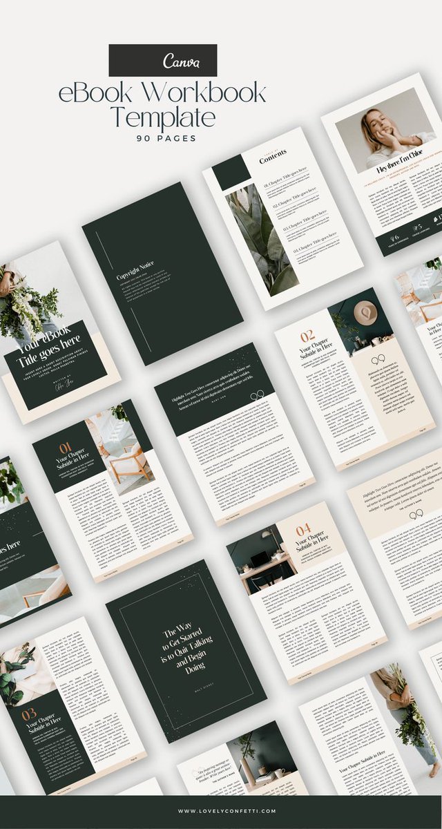 reacttosucces's tweet image. New template alert! 🚨📚 Ready to elevate your ebook? This new Canva template is perfect for authors looking to make their work shine. Fully customizable and easy to use.
