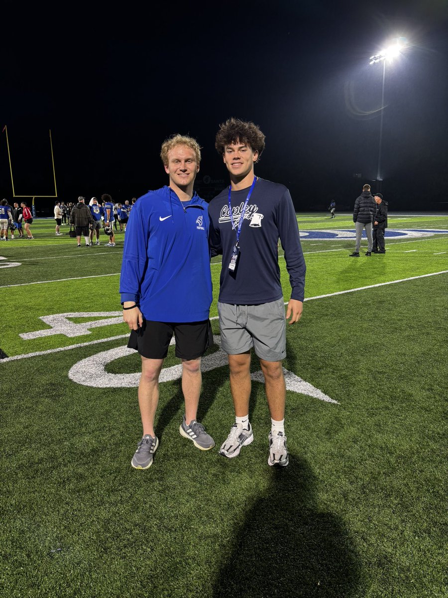Andrew McKnight (@a_mcknight11) on Twitter photo Had a great time <a href="/TMU_Football/">Thomas More Football</a> spring game. Excited to visit in the summer!@CoachKrom12 <a href="/TMUCoach_Fisher/">Devon Fisher</a> <a href="/CoachCostello/">Dillon Costello</a> <a href="/CoachNorwell/">Chris Norwell</a> Had a great time <a href="/TMU_Football/">Thomas More Football</a> spring game. Excited to visit in the summer!@CoachKrom12 <a href="/TMUCoach_Fisher/">Devon Fisher</a> <a href="/CoachCostello/">Dillon Costello</a> <a href="/CoachNorwell/">Chris Norwell</a>