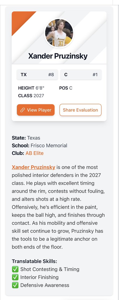 Thank you <a href="/JayFryeNBA/">Jay Frye</a> for the article. <a href="/teamabelite/">AB Elite</a> <a href="/FriscoMemo_BB/">Frisco Memorial Basketball</a>