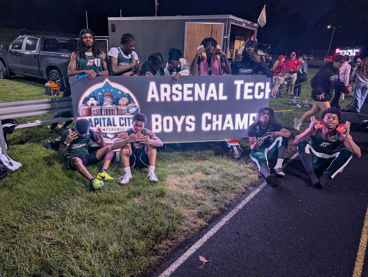 Your Tech Titans are the Boys Capital City Conference Champions!