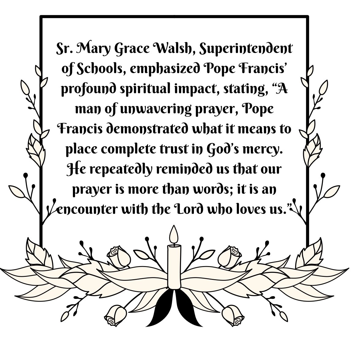 HRSbronx's tweet photo. In memory of Pope Francis, Catholic Schools across the Archdiocese will hold a Week of Prayer and Reflection beginning on Monday, April 28th. ✝️🕊️
@ArchNY_Schools #PopeFrancis #catholicschool https://t.co/O3IAoL5B4a