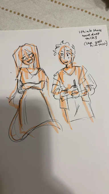 Head hurt Doodles instead 