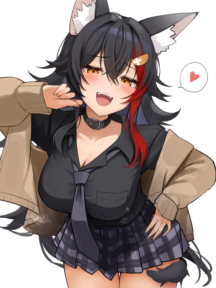 はにゃ～ん♥
#みおーん絵