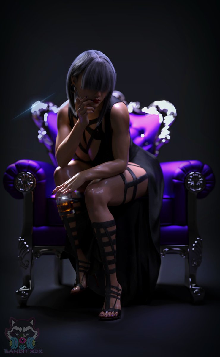 IT'S FRIDAY!
YOU KNOW WHAT THAT MEANS! 🥃
pls take this quick render of Candice before I drink. X3

Will you join Candice for a drink?