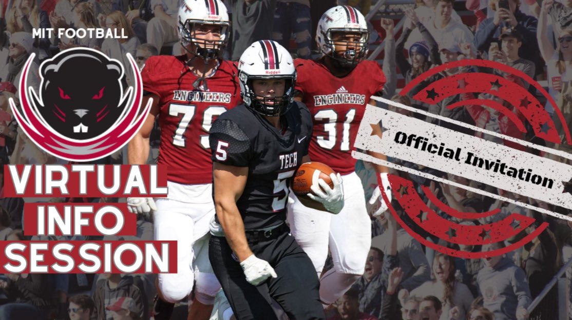 Jack Sutter (@jacksutter27) on Twitter photo Thank you Coach <a href="/bbubna/">Brian Bubna</a> and <a href="/Coach_Brennan/">Steve Brennan</a> for the invitation to the MIT Virtual Prospect Info Session! Great to learn more about the football program and academic opportunities at MIT.
<a href="/CoachTKrause/">Tim Krause</a> <a href="/BKHS_Football/">Bishop Kenny Football</a> Thank you Coach <a href="/bbubna/">Brian Bubna</a> and <a href="/Coach_Brennan/">Steve Brennan</a> for the invitation to the MIT Virtual Prospect Info Session! Great to learn more about the football program and academic opportunities at MIT.
<a href="/CoachTKrause/">Tim Krause</a> <a href="/BKHS_Football/">Bishop Kenny Football</a>