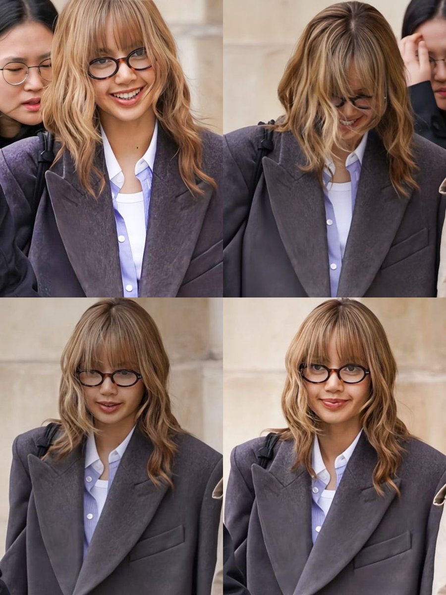Lisa looking like a law student here