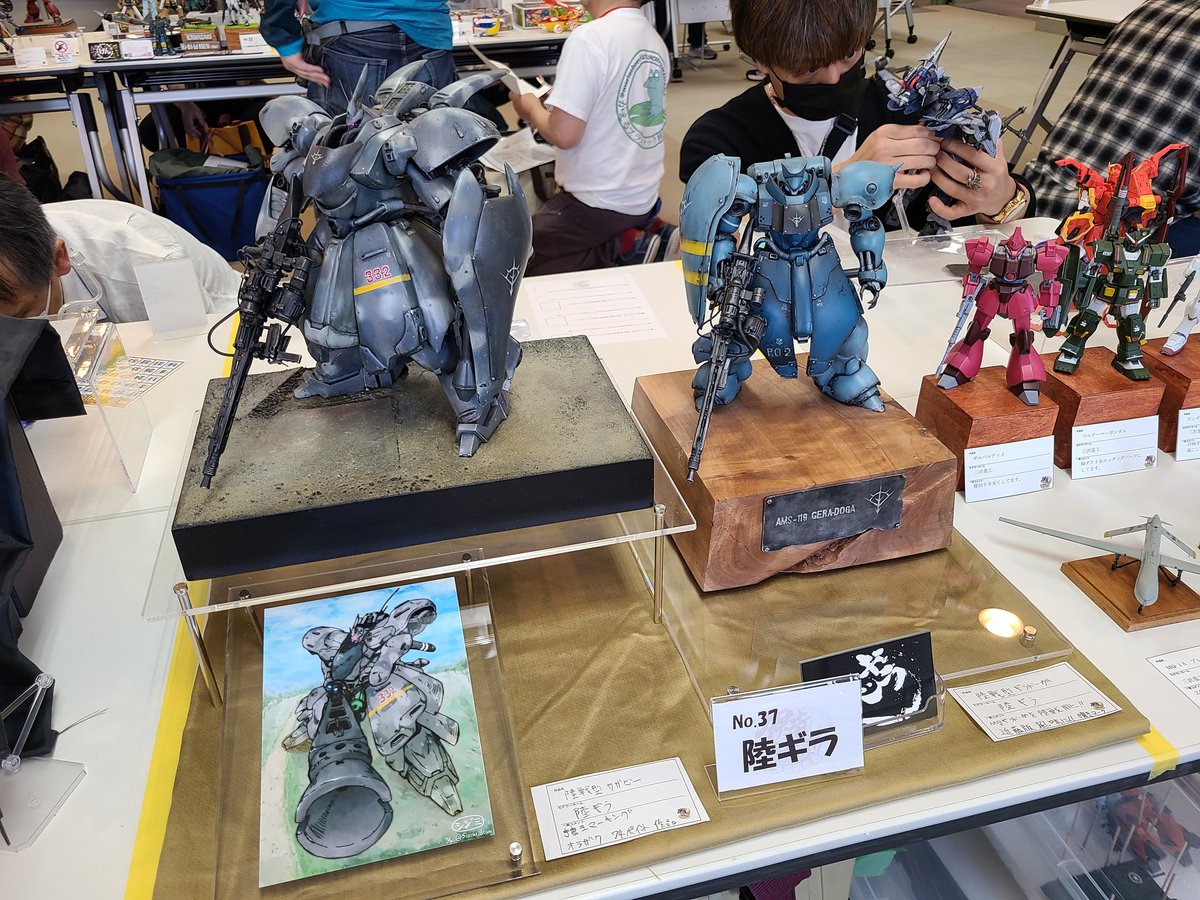 x9ltWKdJS441909's tweet image. #伊達プラ
本日はスタッフとしても展示会を楽しみますのでよろしくお願いします、今しか見れない制作途中の作品もシークレット展示してますー