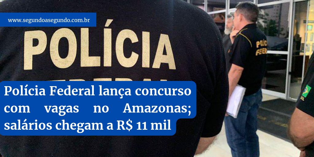 newssegundo's tweet photo. O tão esperado edital do concurso da Polícia Federal SAIU. 

➡️ CONFERE! https://t.co/Zdn58bWkC6 https://t.co/tV7cqUgWkB