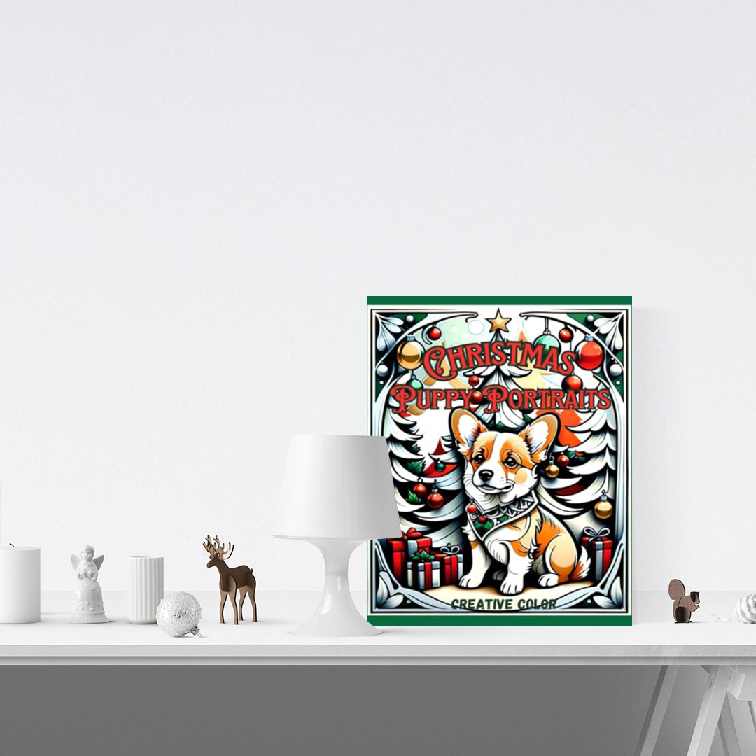 allauthor's tweet image. 100 breeds. 100 festive portraits. Endless Christmas cheer! Dive into the &quot;Christmas Puppy Portraits&quot; coloring book today and let the puppy magic brighten your season! #ColoringBookMagic  Buy Now --&amp;gt; allauthor.com/amazon/93992/