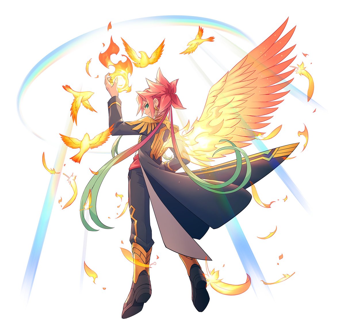 ⚡#ガンヴォルト△ キャラ紹介⚡ □《金色の黎明（ゴールドトリリオン