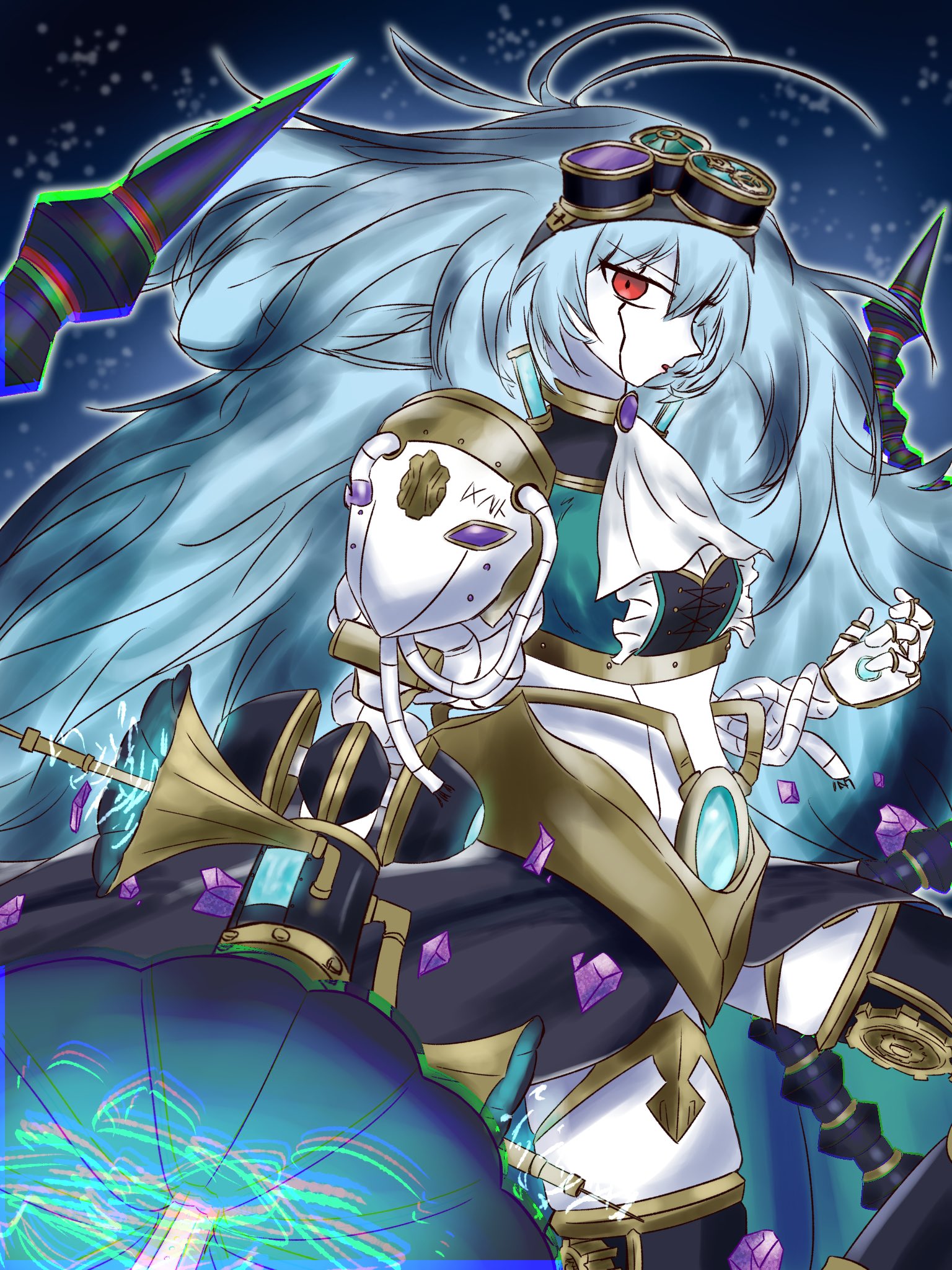 遊戯王 麗しき磁律機壊 ジロフソニア・ゴルゴーン プリズマ