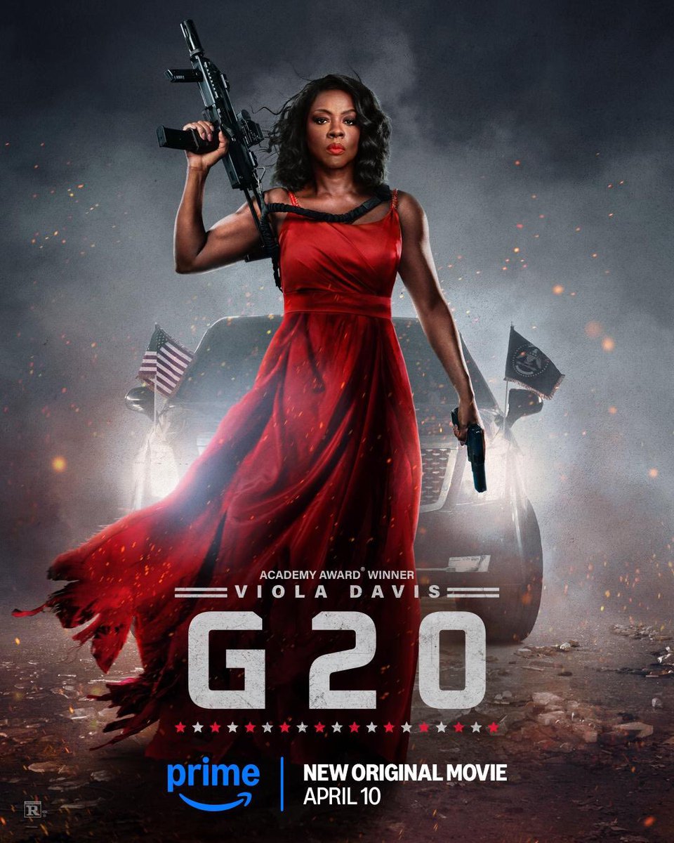 action_returns's tweet image. #NowWatching - New Movie. #G20 #ViolaDavis #AnthonyAnderson #MarsaiMartin #RamónRodríguez #DouglasHodge #ElizabethMarvel #SabrinaImpacciatore #ClarkGregg #AntonyStarr #PrimeVideo #Action #Thriller