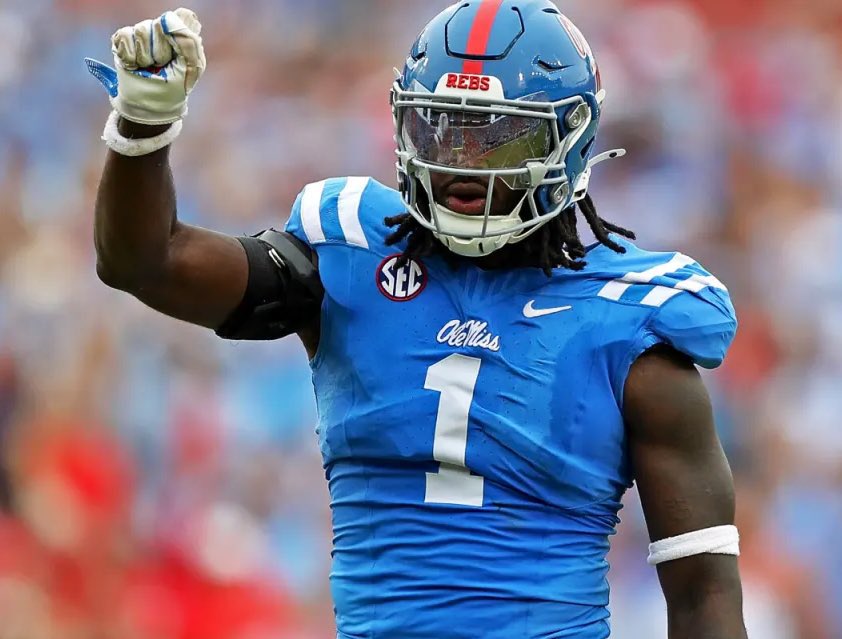 CLTGuide (@cltguide) on Twitter photo 🏈 3rd Round: <a href="/Panthers/">Carolina Panthers</a> move up again to select EDGE Princely Umanmielen from Ole Miss. Really solid draft so far 👏 🏈 3rd Round: <a href="/Panthers/">Carolina Panthers</a> move up again to select EDGE Princely Umanmielen from Ole Miss. Really solid draft so far 👏