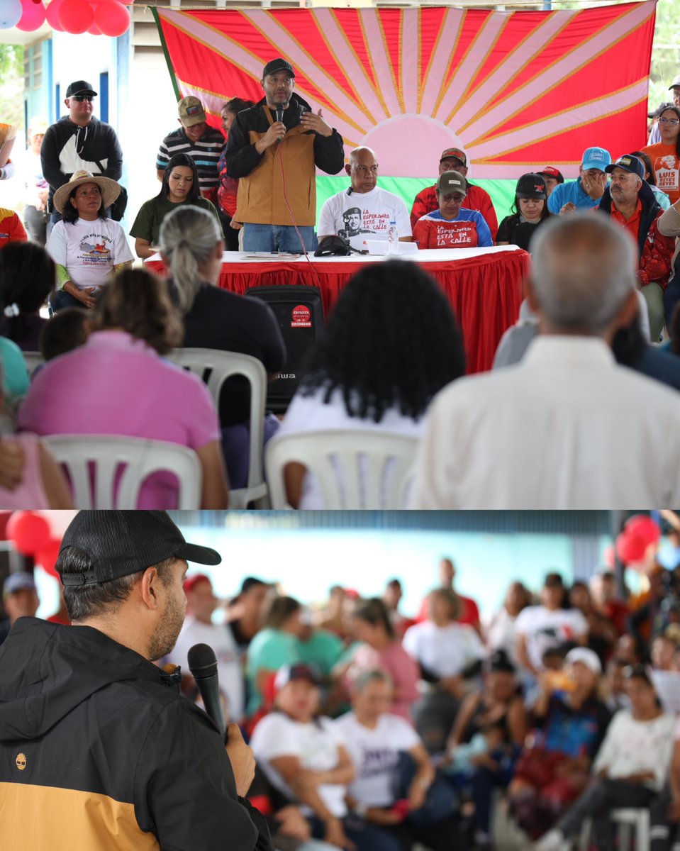 Muy buena asamblea en la comunidad de “Jacinto Lara” de la parroquia Guerrera Ana Soto, junto al Comandante @LuisReyesPSUV asumimos algunos compromisos que serán convertidos en realidades a favor del pueblo. ¡Seguimos trabajando! #JuntosVamosPorMás