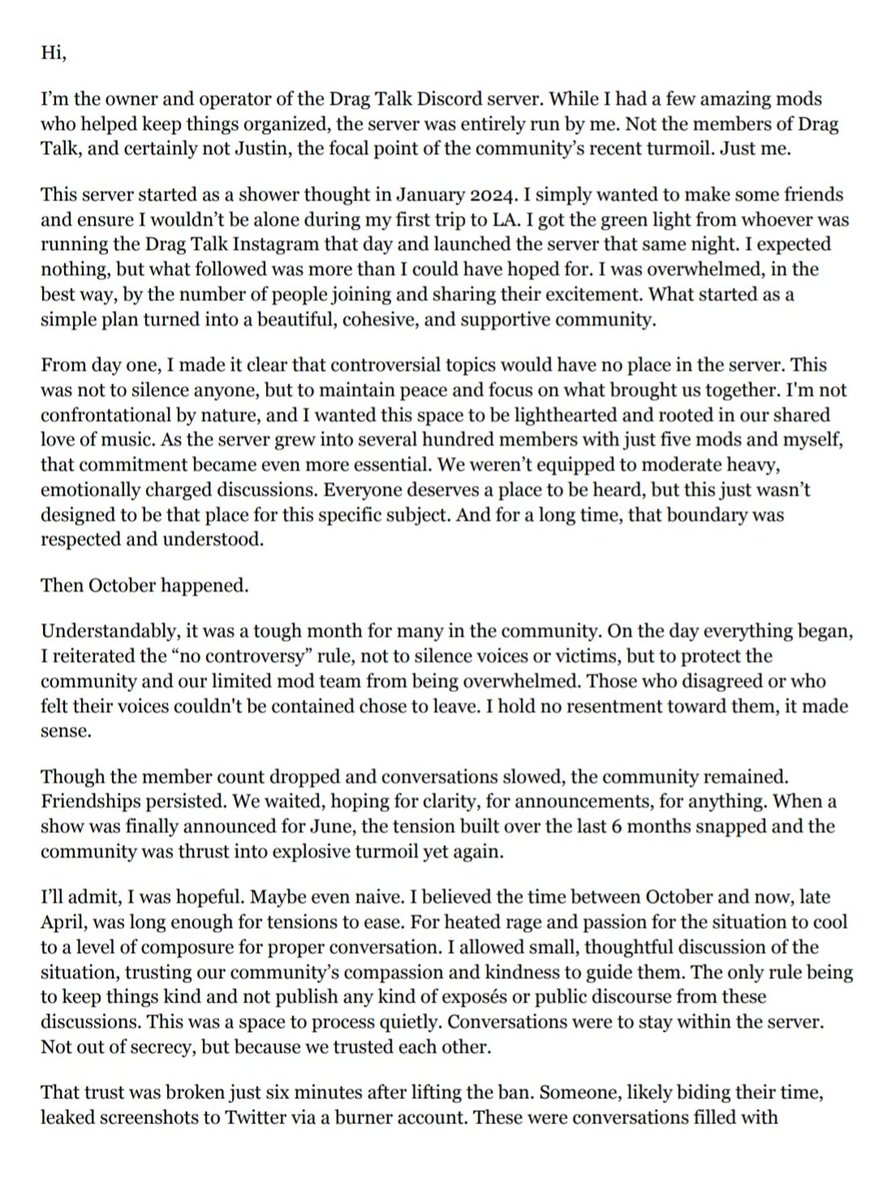 Drag Talk Community 💜 tweet media