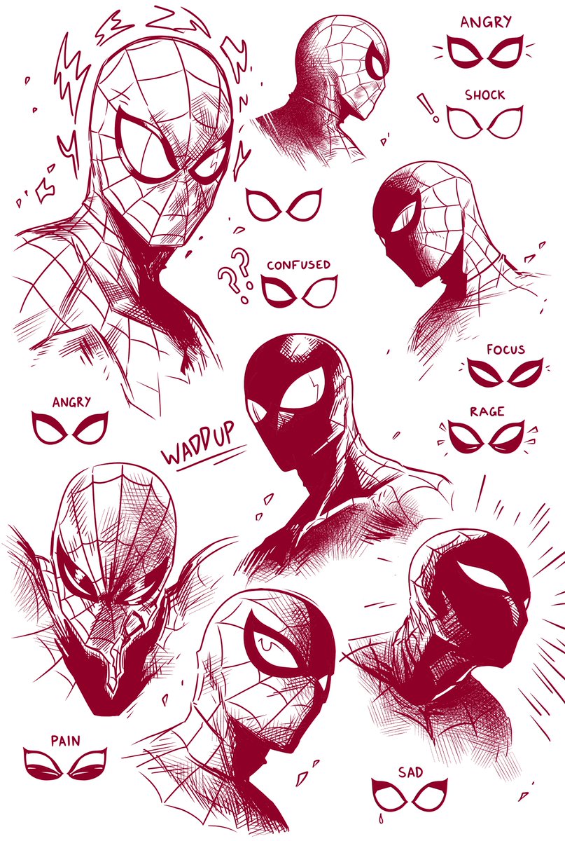 BrandonWardArt's tweet image. Some Studying:

#SPIDERMAN #SpiderManBrandNewDay #Spiderverse