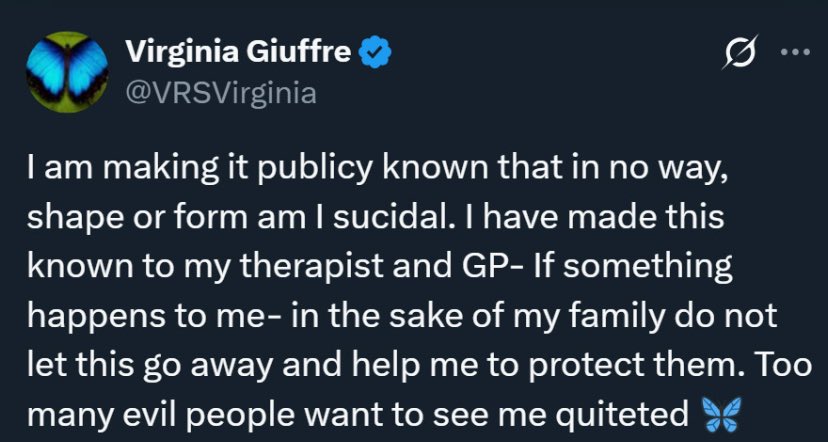 DigitalGal_'s tweet image. Virginia Giuffre back in 2019