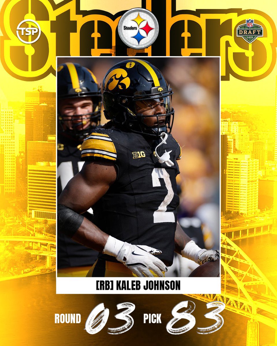Hamilton grad Kaleb Johnson is heading to the <a href="/steelers/">Pittsburgh Steelers</a>