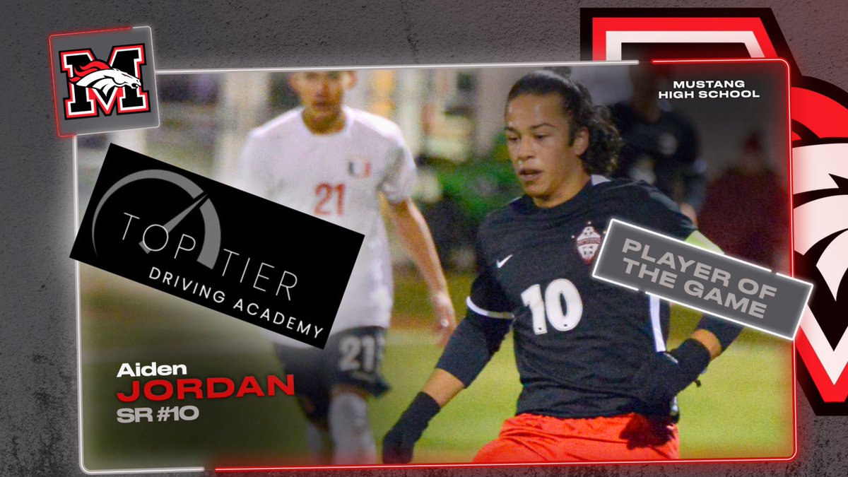 MHS Bronco Sports (@mhsbroncosports) on Twitter photo Our Top Tier Driving Academy Player of the Game is Senior Aiden Jordan! <a href="/Mustang_Soccer1/">MustangBoysSoccer</a> <a href="/MHSBroncosVoice/">MHSBroncosVoice</a> <a href="/MHS_Broncos/">MHSBroncos</a> Our Top Tier Driving Academy Player of the Game is Senior Aiden Jordan! <a href="/Mustang_Soccer1/">MustangBoysSoccer</a> <a href="/MHSBroncosVoice/">MHSBroncosVoice</a> <a href="/MHS_Broncos/">MHSBroncos</a>