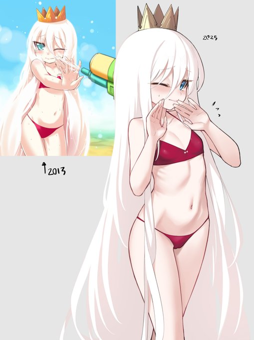 「クソ昔の絵をもう一度描いて」って言われた結果✍️😂 