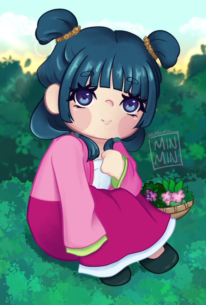 imMinMin__'s tweet photo. MaoMao! From "The apothecary diaries" 🍃🌸
#digitalart #Chibi #TheApothecaryDiaries #maomao #chibiart https://t.co/xn8pjewbz6