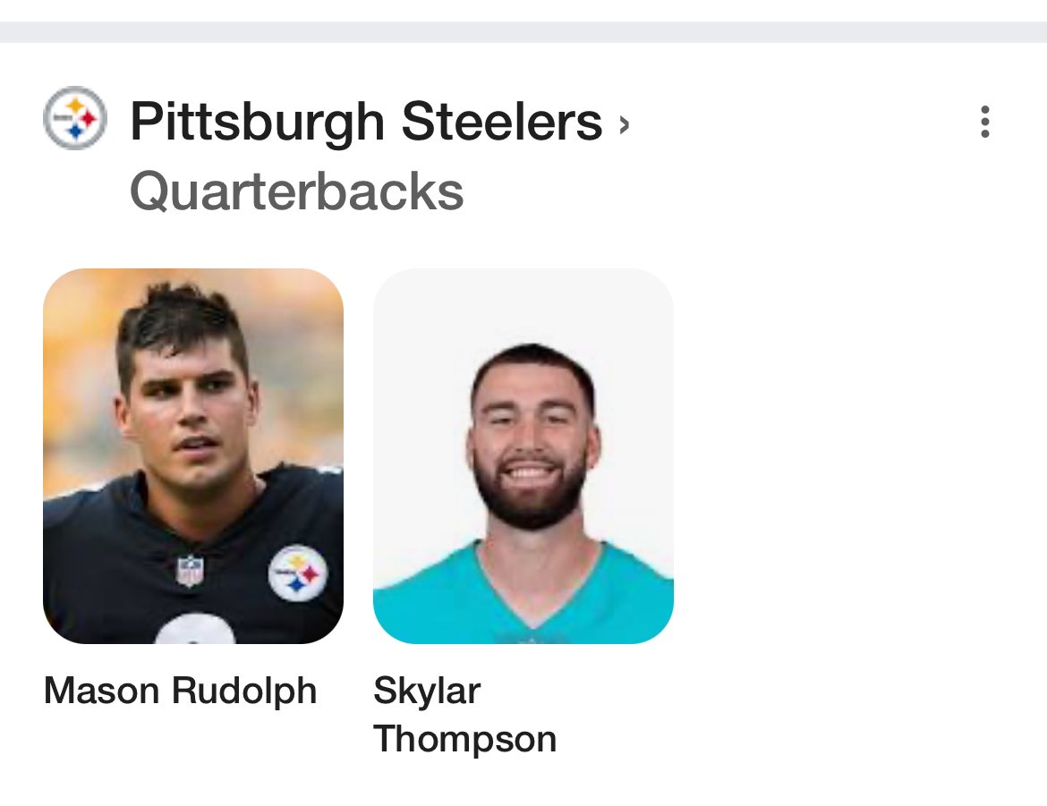 Rigby (@gto_diaper) on Twitter photo Do the <a href="/steelers/">Pittsburgh Steelers</a> not know this is their QB room?
Sanders well worth third round risk
#NFLDraft Do the <a href="/steelers/">Pittsburgh Steelers</a> not know this is their QB room?
Sanders well worth third round risk
#NFLDraft