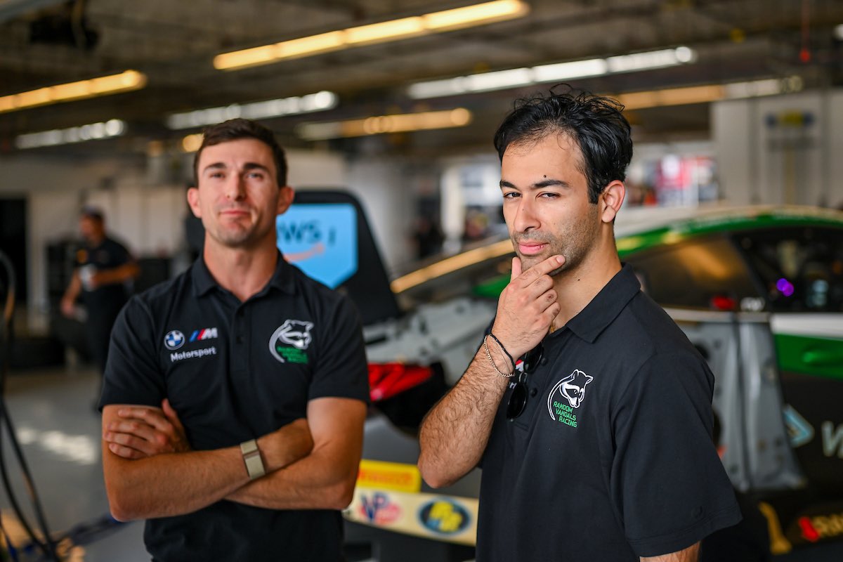 RandomVandals's tweet photo. Quietly stirring up trouble at the track today. Catch us tomorrow for qualifying and race day—raccoon tails fluffed, game faces on, mischief pending 🦝💚

#randomvandalsracing #gtcota https://t.co/b8tB1pEXTR