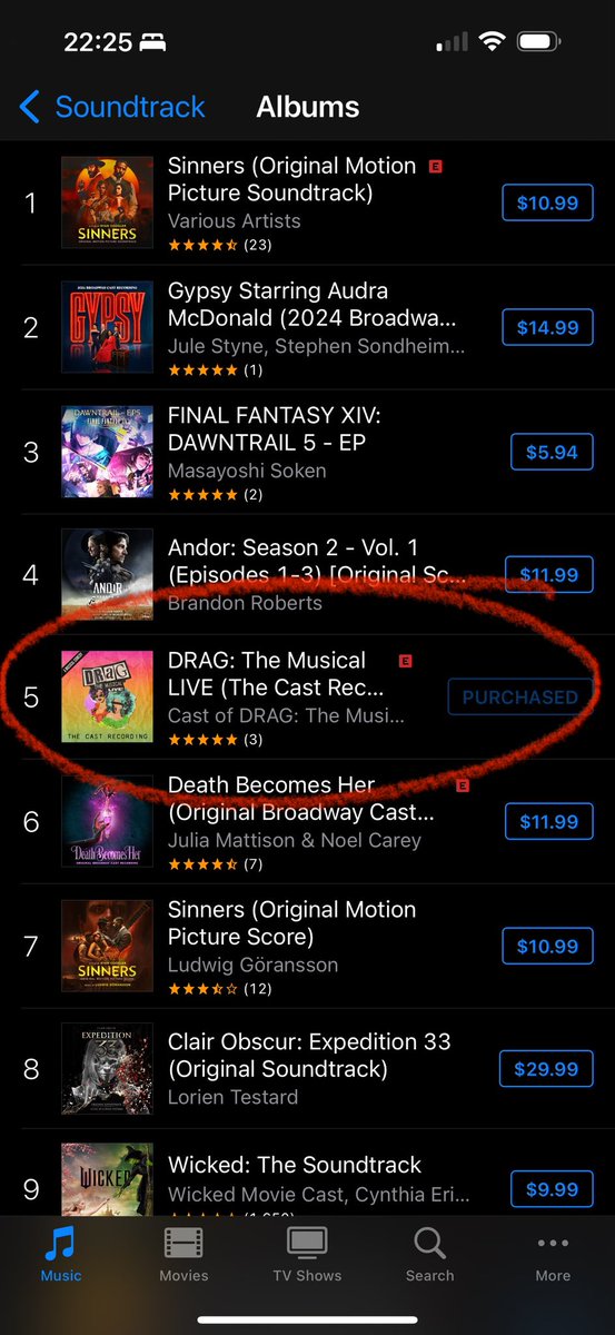 WE ARE NUMBER 5!!! Help us get to NUMBER 1!
⭐️⭐️⭐️
Download on ITUNES NOW!!!
👇🏽👇🏽👇🏽
lnk.to/dtmlive