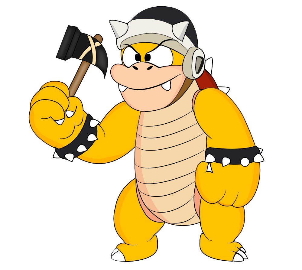 Super Mario Bros.: Revisited (@smb2025) on Twitter photo Introducing Mugger, the third Hammer โBrother.โ I put it in parentheses because he ainโt related to Iggy and Spike. Makes sense, since unlike the other two he doesnโt have a nice bone in his body.
Artwork by <a href="/PSprinkles8034/">Creativity Of Patricia ๐</a> Introducing Mugger, the third Hammer โBrother.โ I put it in parentheses because he ainโt related to Iggy and Spike. Makes sense, since unlike the other two he doesnโt have a nice bone in his body.
Artwork by <a href="/PSprinkles8034/">Creativity Of Patricia ๐</a>