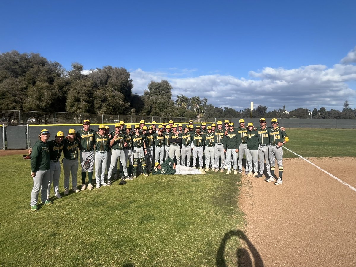 Griffins Baseball Nation game alert🔥⬆️⚾️ Griffins win 11-5 over San Diego City College. The regular season comes to end 29-10 and ranked 7 in SoCal. Playoffs will be announced Sunday. Stay tuned.🔊