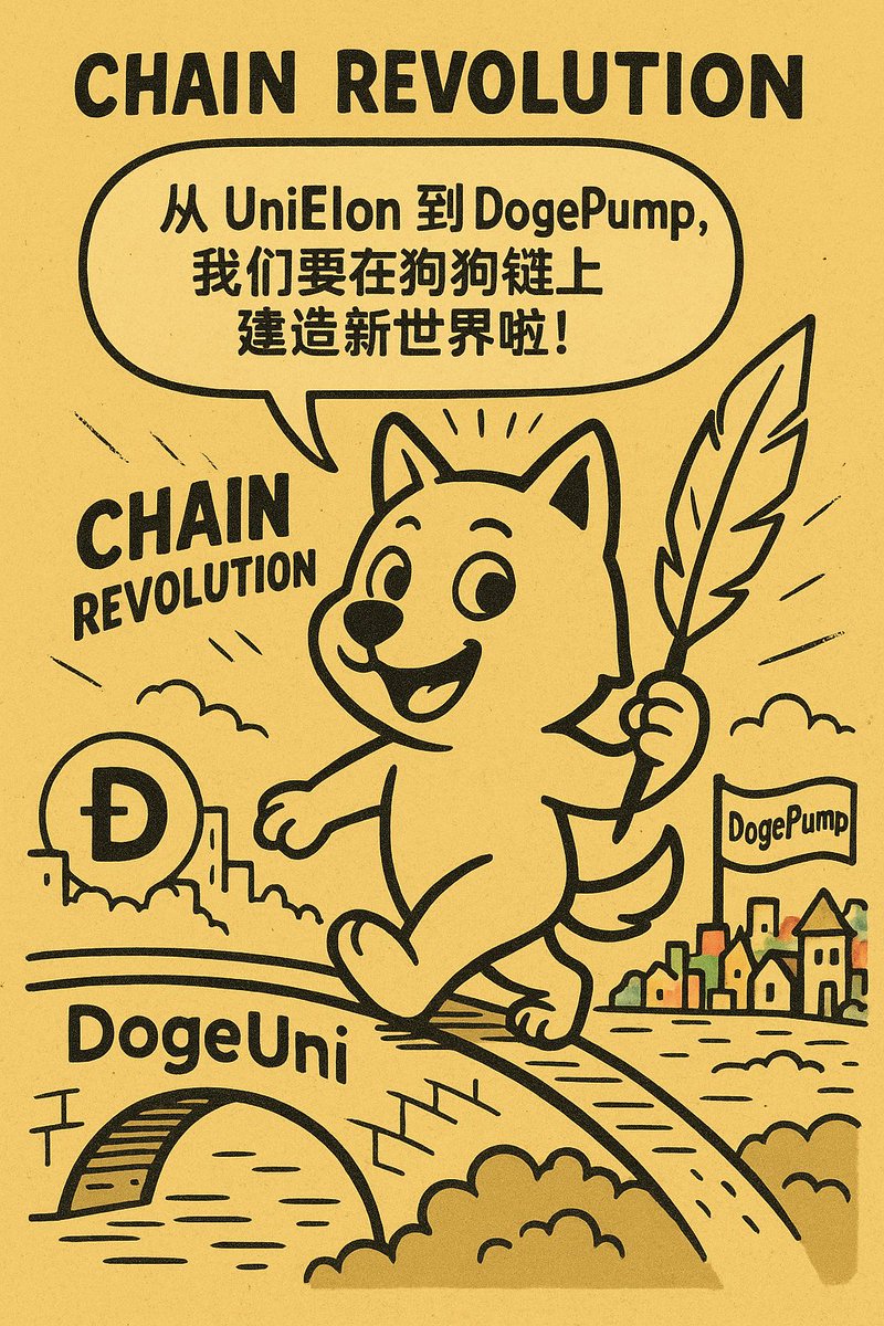 从 UniElon 到 DogePump：狗狗链上革命的序幕

从 UniElon 到 DogePump，是一条从单一钱包工具到完整生态爆发的革命之路。

🔹 UniElon：开启狗狗链上资产时代
最初，UniElon 团队专注于开发一款支持狗狗链上铭文（Cardinals）与 DRC-20 资产的钱包——DogeUni。这个开源 Chrome