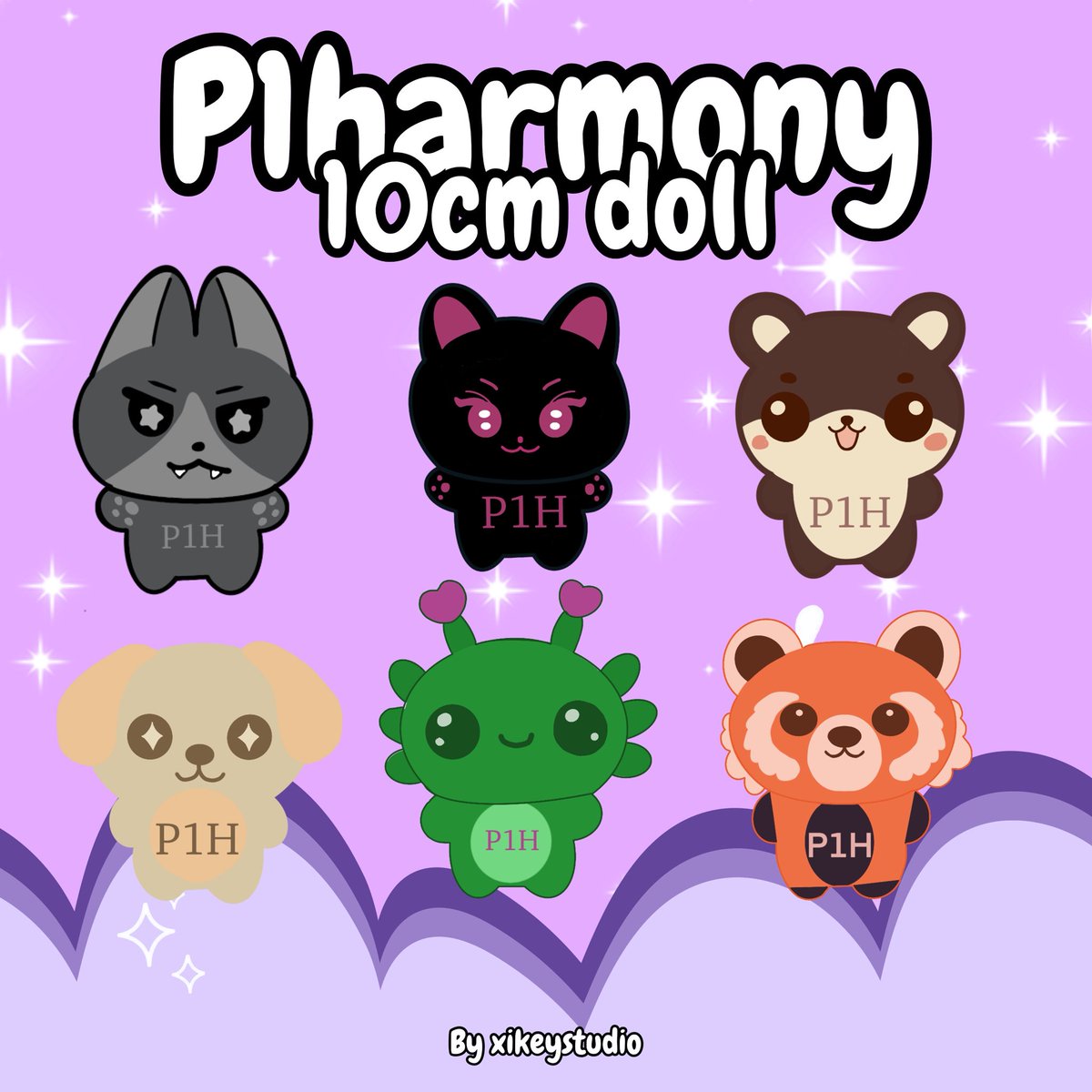 テオ ぬいぐるみ マスター p1harmony グレー