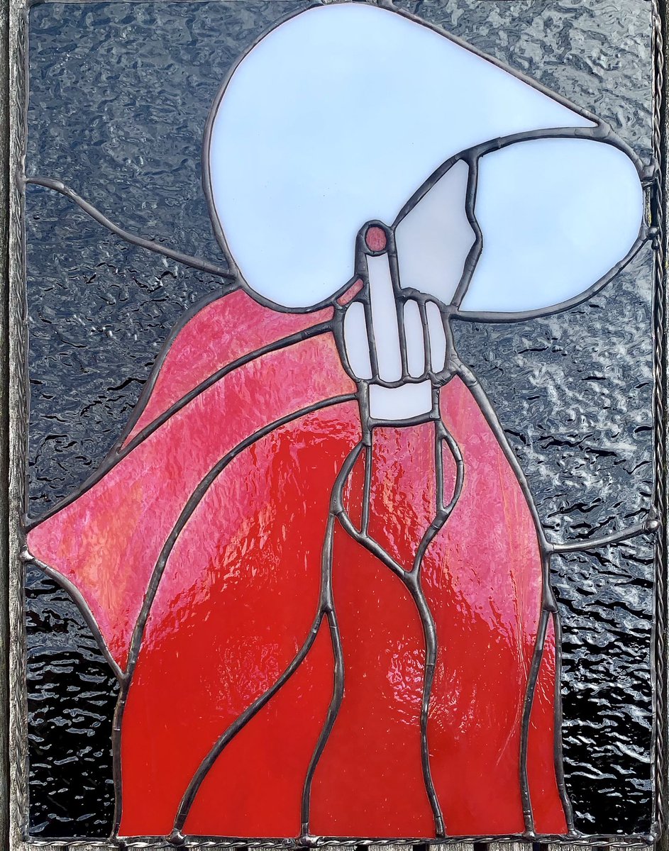 Sometimes stained glass is a very therapeutic way to express yourself.