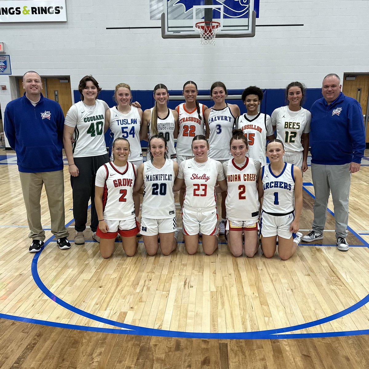 Magnificat Basketball tweet media