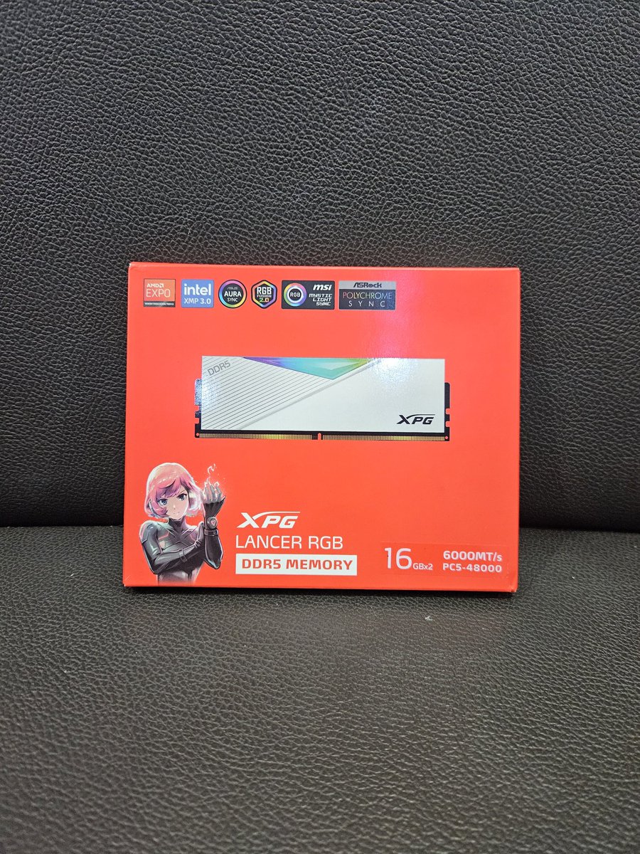 alg_cs's tweet image. 10/10 Parts Ready 💙
¤Asus ROG Thor 850W Platinum II
¤Kingston Fury Renegade 1TB nvme
¤Adata XPG Lancer cl30 ddr5-6000Mhz
#pcbuild #asusrog #kingston #adata