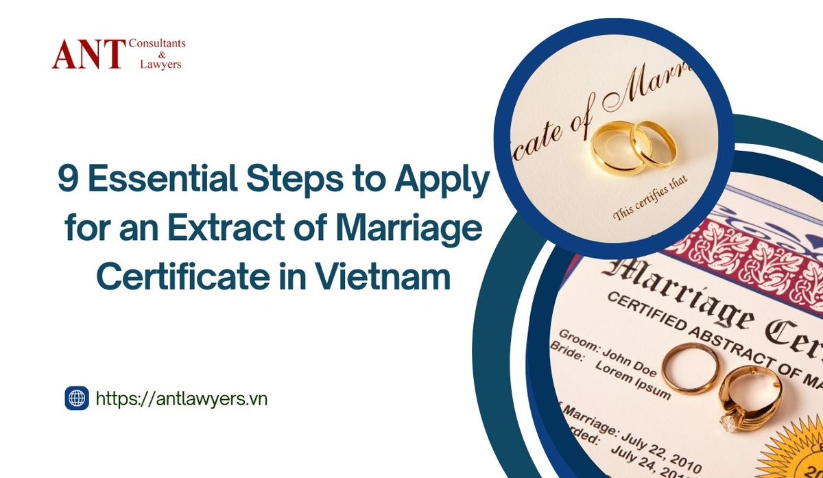 ThanhHn89785715's tweet image. Planning to get a copy of your marriage certificate in Vietnam but not sure where to start? Vietnam’s process can seem tricky, but with these 9 essential steps, it’s simpler than you think.

#VietnamLegalTips #MarriageCertificateVN #HowToApply #VietnamAdminHelp